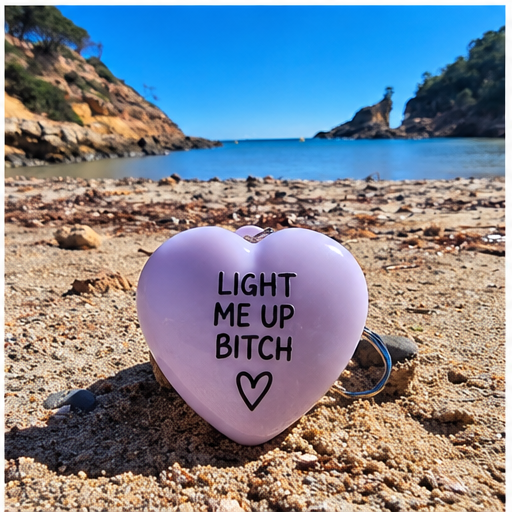 Bitchology light me up bitch beach product photograph