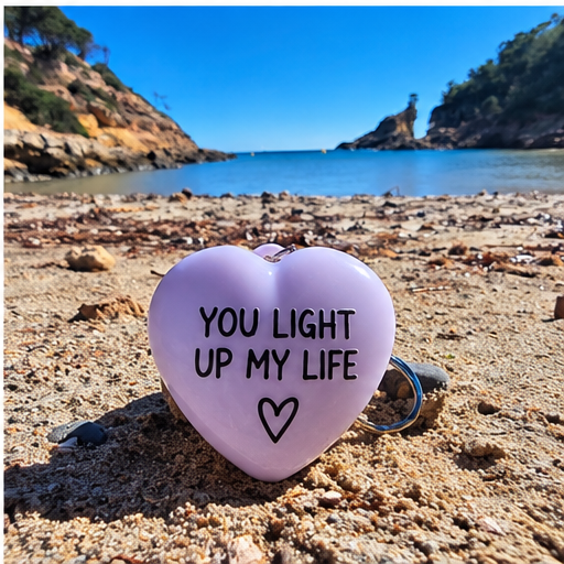 Bitchology you light up my life beach product photograph